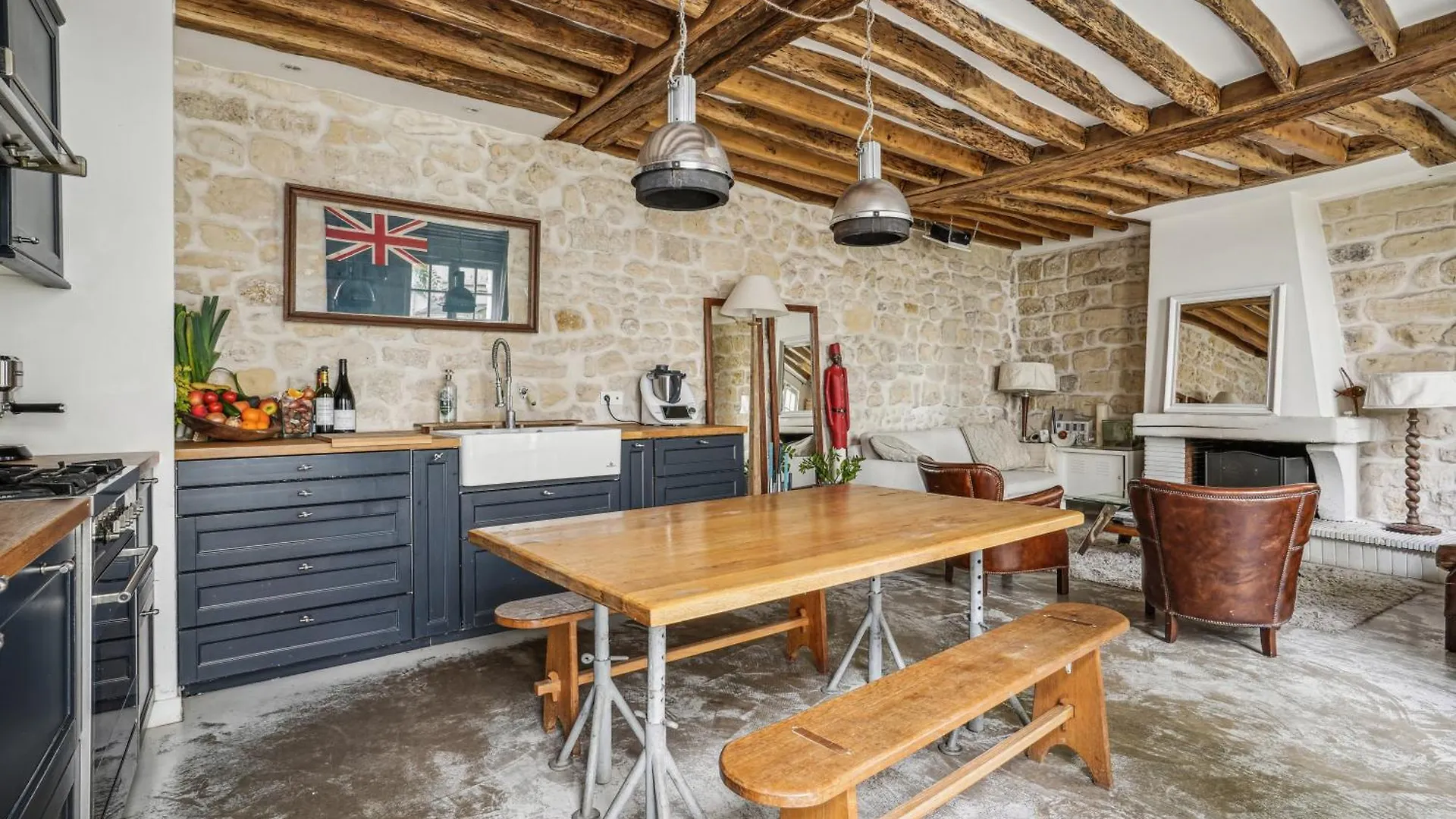 Maison Rustique En Plein Paris 17Eme Apartment France